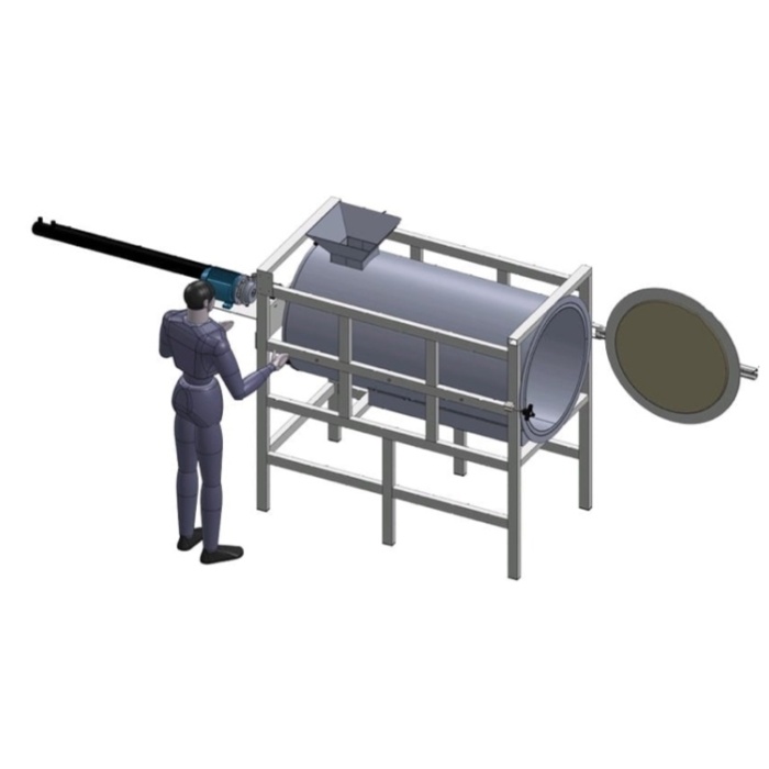 Prensa 750kg Horizontal